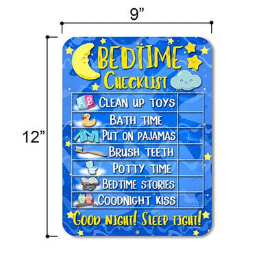 Daily Bedtime Routine Reward Chart