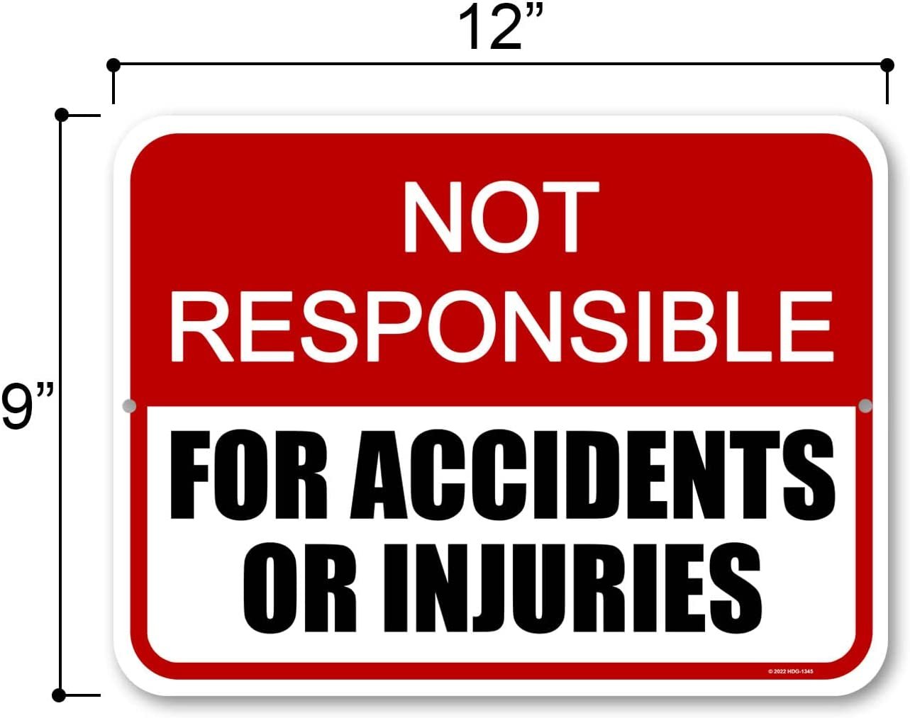 Honey Dew Gifts Bedroom Door Sign, 10x5 Inch, Minimalist