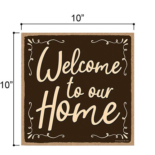 Welcome Sign House Decor