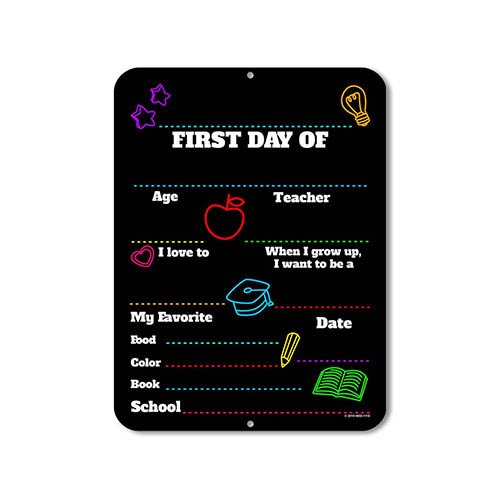 First Day of School Sign