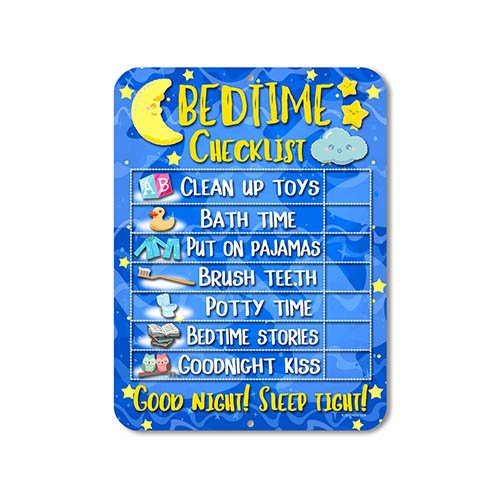 Daily Bedtime Routine Reward Chart