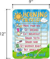 Daily Morning and Bedtime Routine Reward Chart