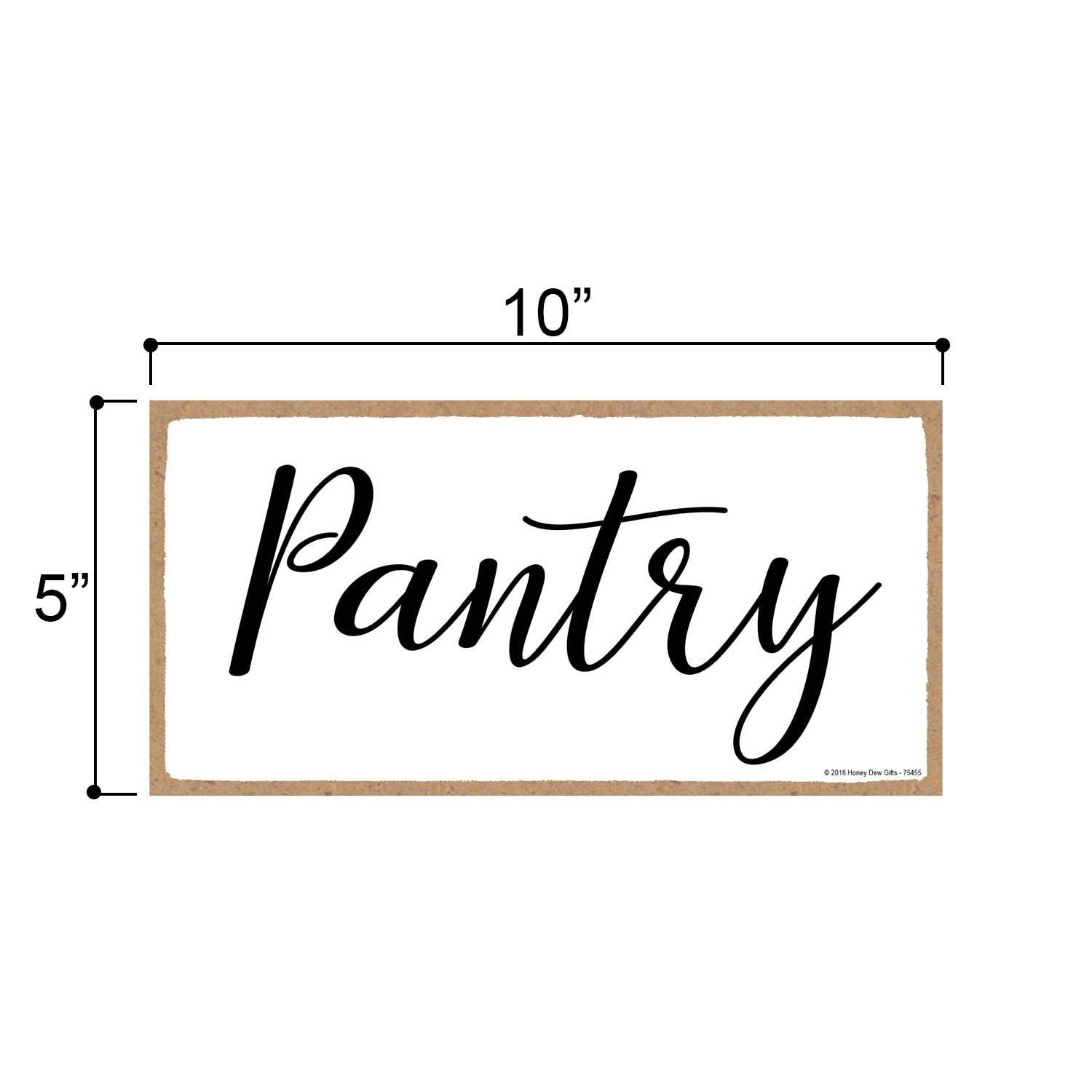 Pantry Wooden Sign