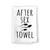After Sex Flour Sack Towel, 27 x 27 Inches, 100% Cotton, Highly Absorbent, Multi-Purpose Bathroom Hand Towel